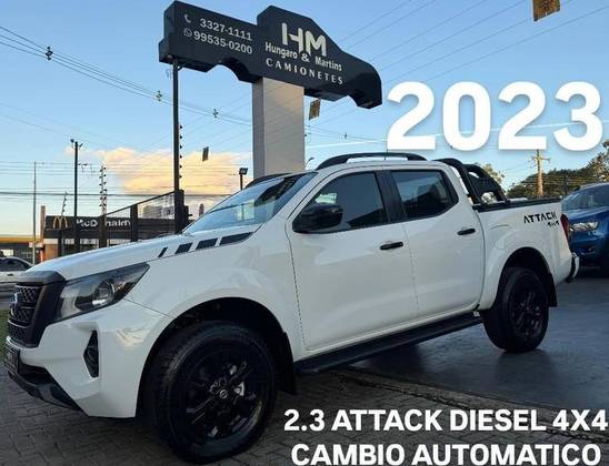 NISSAN FRONTIER 2.3 16V TURBO DIESEL ATTACK CD 4X4 AUTOMÁTICO